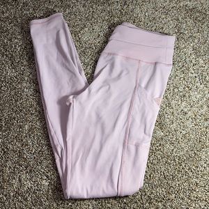 blush pink leggings